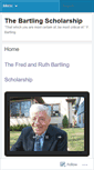 Mobile Screenshot of bartlingscholarship.net